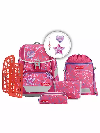 STEP BY STEP | Schultaschen Set 6tlg - 2in1 Plus Star Stella | 
